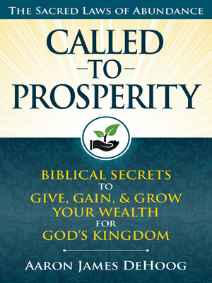 cover image of Called to Prosperity